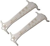 Chain Checker, 2Pcs Stainless Steel Chain Tool Multifunctional Chain Wear Indicator For Cycling Equipment