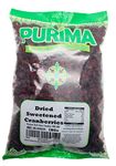 Dried Cranberries 1kg - Sweetened Cranberry with Added Sugar - Grown in USA or Canada - Premium Quality Bulk Dried Fruit for Baking Muffins Cakes Juice Sauce - Ready to Eat Snack - Vegan - PURIMA