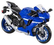 Bburago M31463 Maisto Lamborghini 74X Racing Motorbike-1:18 Scale-Incredibly Detailed Die-Cast Replica Collectible Motorcycle Sport, Blue