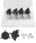 bylikeho 8pcs Motorcycle Helmet Screws,Helmet Visor Screws,Car Accessories Motorcycle Helmet Visor Screws Helmet Visor Clips,Helmet Accessories Helmet Hardware for Motorcycle Cross Country Vehicle