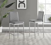 Silver Bar Stools