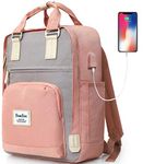 YAMTION School Backpack for Girls,Backpack Women Laptop Bookbag Fit 15.6 Inch,College Backpack High School Bookbag Daypack for University