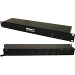 Panamax D10-PFP Rackmount Power Distributor, Compact, 10 Outlets with Circuit Breaker