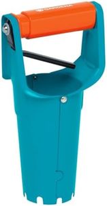 GARDENA Bulb Planter: Ideal Garden Accessory for Planting Flower Bulbs, with Automatic Release and Depth Scale, Planting Assistant of high-Quality Steel with a Duroplast Coating (3412-20)