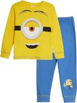 MINIONS Kids Novelty Dress Up Pyjamas Boys Girls Despicable Me (5-6y) Yellow