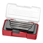 Teng Tools 5 Piece Damaged/Stripped Screw Extractor Remover Set with Hardness HRC50-52 - TJSE05S