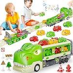 Funwee Dinosaur Truck Toys for 2 3 
