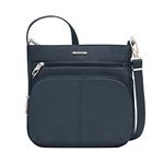 Travelon Anti-theft Classic N/S Crossbody Bag, Midnight