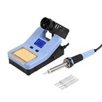 KATSU Soldering Rework Station 60W Digital Electronic Temperature Control with 4 Tips 312087