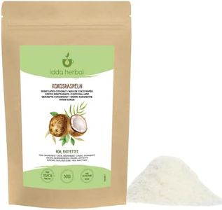 Noix de Coco Desséchée (500g), Flocons de Noix de Coco non Sucrés et non Torréfiés, 100% Naturels et Purs, Végétaliens