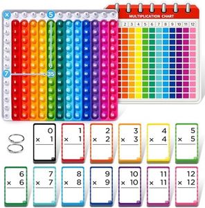 JoyCat Multiplication Flash Cards + Pop Fidget Chart