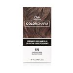 COLORCHARM Permanent Liquid Hair Color for Gray Coverage| 6N Dark Blonde | 1.4 Fl oz.