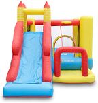 Lifespan Kids Inflatable BounceFort Plus 2 Trampoline Indoor Outdoor Playcentre