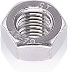 Persberg M8 Hex Nut M8-1.25 (20 Pack), 65mm Height, 304 18-8 Stainless Steel, Hex Nuts 120153