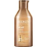 Redken Shampoo, All Soft Shampoo For Dry/Brittle Hair, Shampoo Provides Intense Softness and Shine, Nourishing Shampoo, For All Hair Types, With Argan Oil, 300 ML