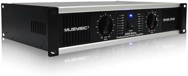 MUSYSIC 2 Channel Power Amplifier D