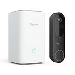 Reolink 2K Battery Video Doorbell with Home Hub, 2.4/5GHz Wi-Fi Doorbell Camera Wireless, 1:1 Head-to-Toe View, Package/Person/Vehicle Detection, Video Call, 64GB Local Storage with No Monthly Fee.