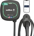Wallbox Pulsar Plus Level 2 EV Charger Hardwired 48 Amp - EVSE 11.5kW 240V Electric Vehicle Charging Station J1772-25ft Cable - Electric Car Charger for Outdoor & Indoor - Energy Star & UL Certified