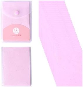 Vesaneae 160 Fogli Carta Assorbente per il Viso, Assorbente per Olio Viso con Tasca, Oil Blotting Paper Viso per Cura della Pelle Grassa (Rosa)