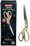 UNEQUETREND Stainless Steel Tailoring Scissor Sharp Cloth Cutting For Professionals (10.5 inch), Multicolor - Set of 1