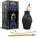 Dr. Killigan's Insect Buster | Bulb Duster, Insecticide Applicator, Dispenser for Diatomaceous Earth and Other Powdered Insecticides and Pesticides | Non-Toxic and Natural | Large