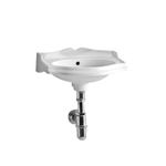 Isabella No Hole Wall Mount Lavatory Sink