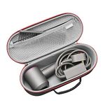 RLSOCO Travel Case for Dyson Supersonic Nural/Supersonic Hair Dryer, Portable Case for Dyson Hair Dryer - Black
