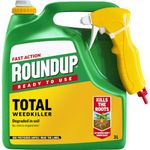 Roundup Fast Action Weedkiller, Ready to Use, Manual Spray, 3 Litre