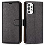 Case Collection for Samsung Galaxy A52s 5G / A52 5G Phone - Premium Leather Folio Flip Cover | Magnetic Closure | Kickstand | Money and Card Holder Wallet | Compatible with Samsung A52s Case Black