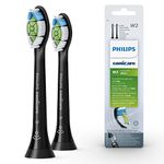 Philips Sonicare Optimal White BrushSync Enabled Replacement Heads, 2pk, Black - HX6062/13