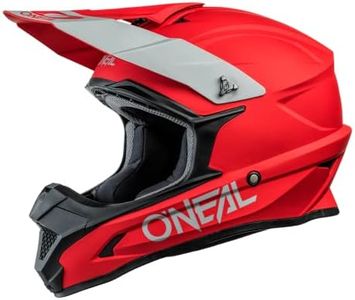 1SRS Helmet Solid, Red, XXL