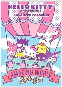 Bendon Hello Kitty and Friends Advanced Coloring Book (Amazing World Let's Go)