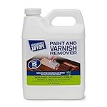 Motsenbocker's Lift Off 41132 32-Ounce Paint and Varnish Remover for Wood Stain, Solvent Paint, Lacquers, Polyurethane Works on Cabinetry, Furniture, Wood and More Water-Based, Pack of 1