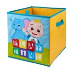 HOX Cocomelon Foldable Storage Boxes with Handles | Durability & high-quality Fabric Collapsible Chest/Cubes Storage | Compatible Ikea Kallax Furniture | Perfect For Organizer Kids Room & Playroom