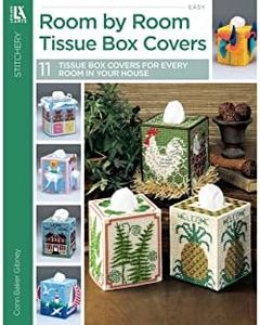 Leisure Arts Room by Room PC Tissue Box Covers Book