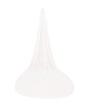 Ribbon Wrapped Edge Cathedral Wedding Veil with Comb One Layer 1 Tier Simple Elegant Bridal Hair Accessory, Offwhite, 118 inches