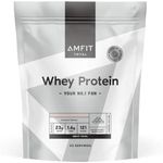 Amazon Brand - Amfit Nutrition Whey Protein Powder, Coconut Flavour, 33 Servings, 1 kg (Pack of 1)