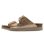 MEPHISTO women's shoes slippers HESTER LIGHT SAND size 38 Sand