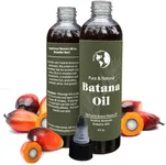 Raw Batana Oil - 100% Pure & Veganic Natural Oil for Hair Growth, Healthy Hair & Skin Nourishment - Sourced from Honduras - 4.0 oz