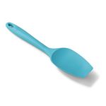 Zeal Silicone Non-Scratch Spatula Spoon Aqua (10”/26cm)