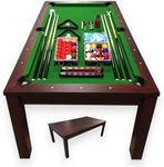 SIMBASHOPPING 7 Foot Pool Dining Ta