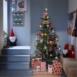 HK Balloons Pack of 35 Artificial Christmas Tree Decorations Items for 4ft,5ft,6ft, 7ft Christmas Trees