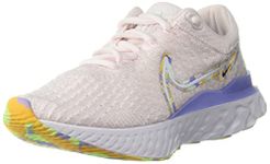 Nike womens W REACT INFINITY RUN FK 3 PRM Light Soft Pink/White-University Gold Running Shoe - 3.5 UK (DO9477-600)