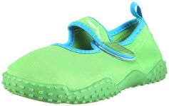 Playshoes Uv Protection Aqua Shoe Classic, Unisex Kids' Beach & Pool Shoes - Green, Child 4 UK (20/21 EU)