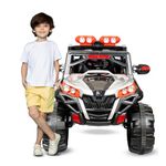 NORMAN JR Rechargeable Battery Operated Jeep for Kids 3-8 Years, Ride-On Toy With Music & Light, Electric Car for Boys and Girls (Mountain), Multicolor