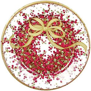 Christmas Plates Christmas Paper Plates Christmas Party Supplies Dinner Plates 10" Pepperberry 16 Pc