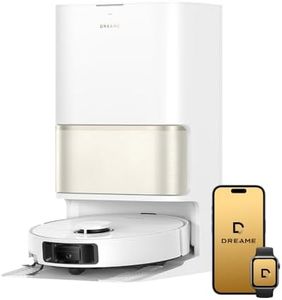 dreame L50 Ultra CE Robot Vacuum and Mop,25,000Pa Suction, Auto-Empty & Self-Cleaning Mop,80°C Hot Water Washing,FlexArm Tech,3DAdapt Obstacle Avoidance,All-in-One Station, App& Alexa Control