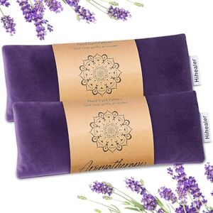 Hihealer 2Pack Eye Pillow Yoga Meditation Accessories Lavender Aromatherapy Weighted Eye Mask for Sleeping, Yoga, Meditation, Self Care Relaxation for Women Mom