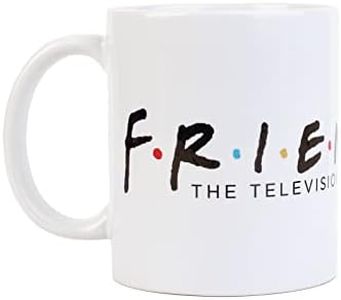 Grupo Erik Taza Friends Logo Serie - Taza desayuno Friends - Taza cerámica 350ml - Taza te - Taza café - Licencia oficial