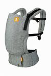 Tula Linen Free-To-Grow newborn Baby Carrier from birth, Ergonomic baby carrier, Baby Carrier back, Mesh Baby Carrier, Summer Baby Carrier (Ash)